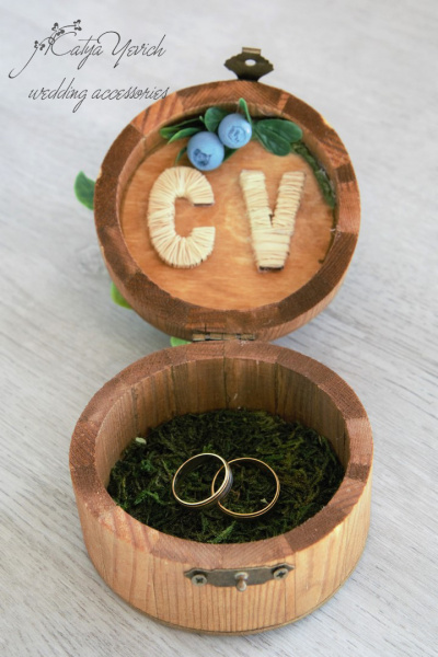 Casket for wedding rings  CFW-02